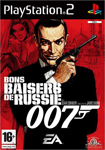 Pochette 007 : Bons baisers de Russie version PlayStation 2