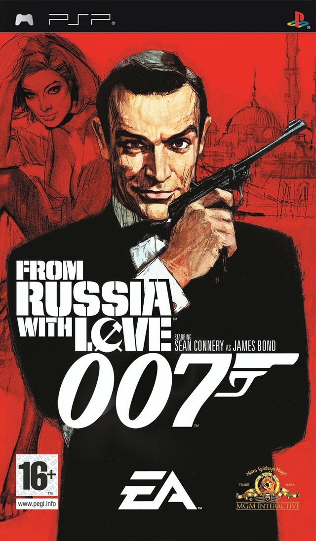 Pochette 007 : Bons baisers de Russie version PSP