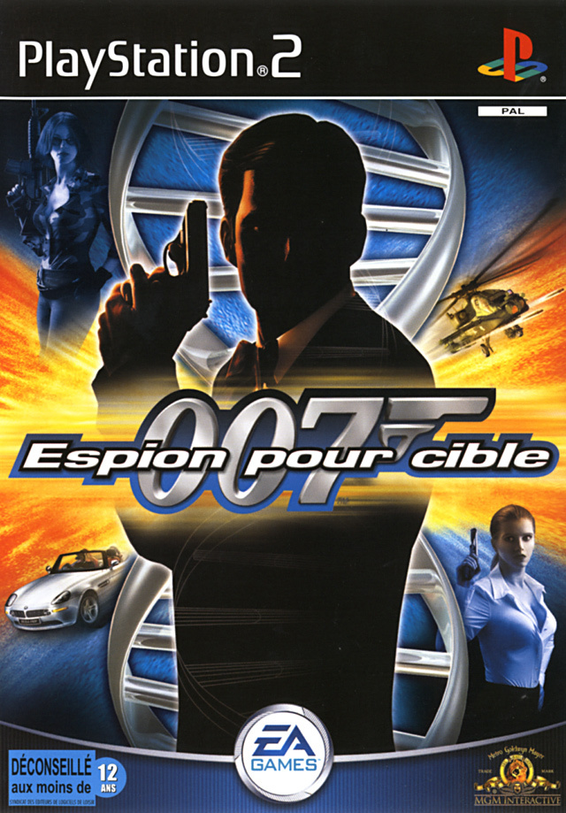 Pochette 007 : Espion pour Cible version PlayStation 2
