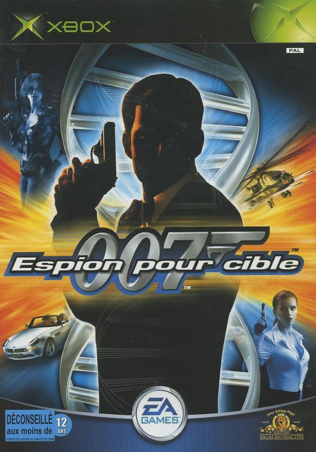 Pochette 007 : Espion pour Cible version Xbox