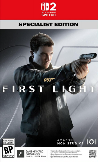 Pochette 007 First Light version Switch 2