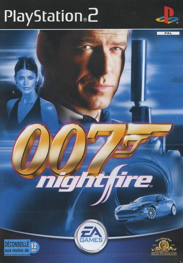 Pochette 007 : Nightfire version PlayStation 2