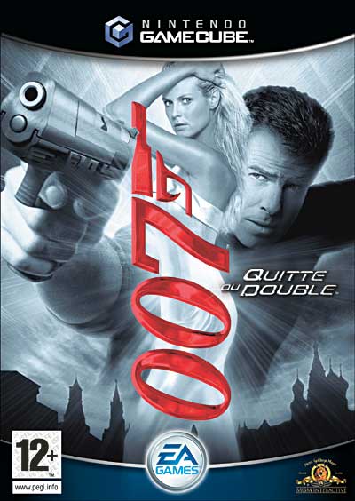 Pochette 007 : Quitte ou double version GameCube