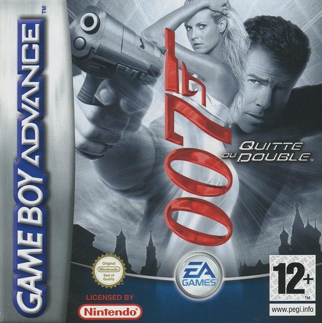 Pochette 007 : Quitte ou double version GameBoy Advance