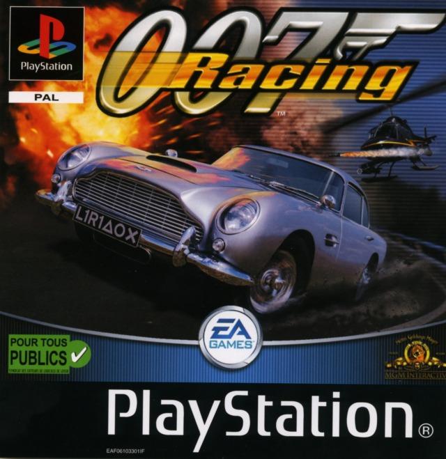 Pochette 007 Racing version PlayStation
