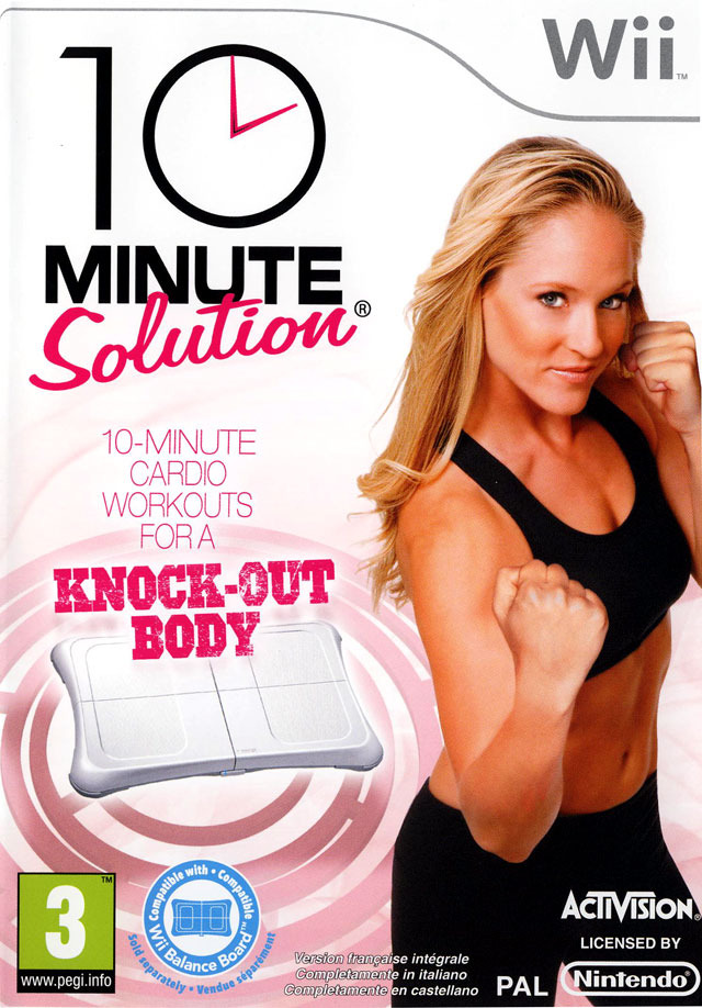 Pochette 10 Minute Solution version Wii
