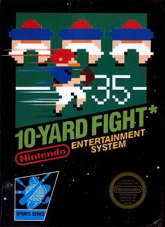 Pochette 10-Yard Fight version NES