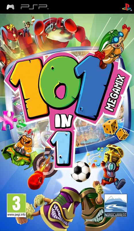 Pochette 101 in 1 Megamix version PSP