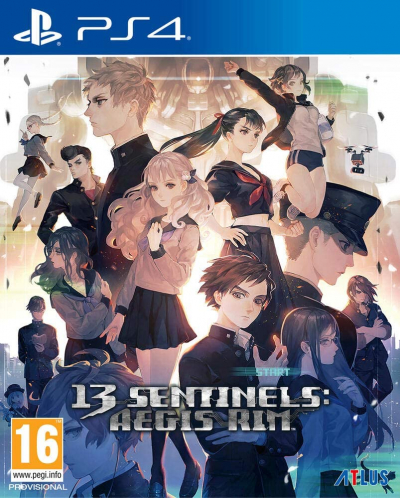 Pochette 13 Sentinels : Aegis Rim version PlayStation 4