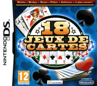 Pochette 18 Jeux de Cartes version DS