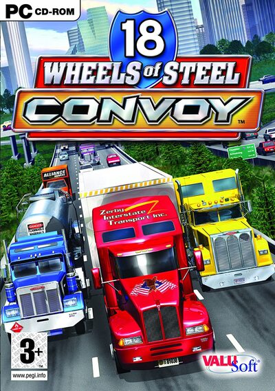Pochette 18 Wheels of Steel : Convoy version PC Windows
