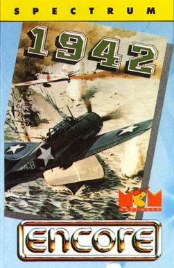 Pochette 1942 version ZX Spectrum