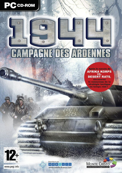 Pochette 1944 : Campagne des Ardennes version PC Windows