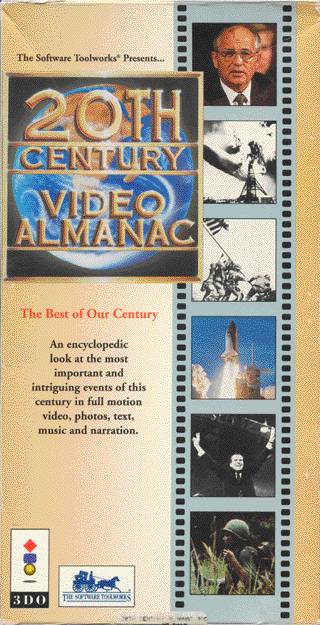 Pochette 20th Century Video Almanac version 3DO