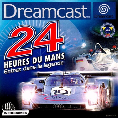 Pochette 24 heures du Mans version Dreamcast