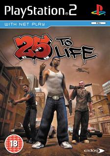 Pochette 25 to Life version PlayStation 2