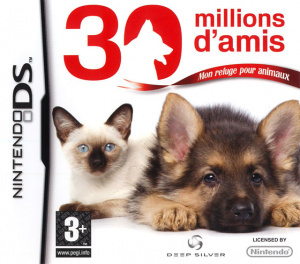 Pochette 30 Millions d'Amis : Mon refuge pour animaux version DS