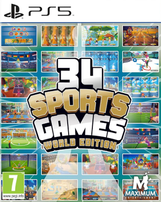 Pochette 34 Sports Games - World Edition version PlayStation 5
