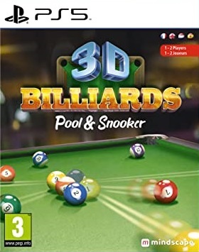 Pochette 3D Billiards : Pool & Snooker version PlayStation 5