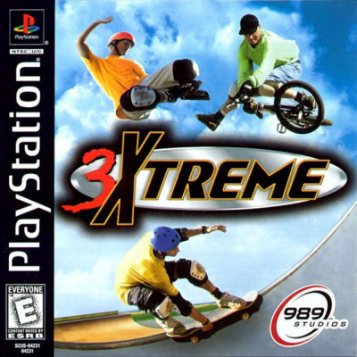 Pochette 3Xtreme version PlayStation