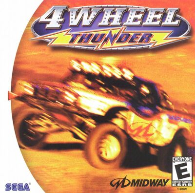 Pochette 4 Wheel Thunder version Dreamcast