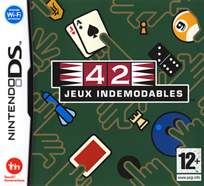 Pochette 42 Jeux Indémodables version DS