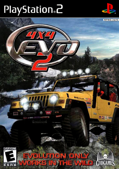 Pochette 4x4 EVO 2 version PlayStation 2