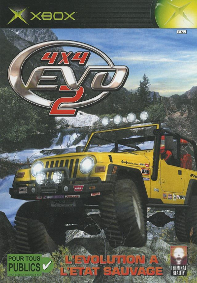 Pochette 4x4 EVO 2 version Xbox