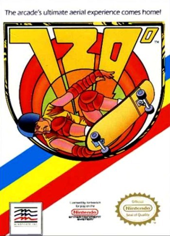Pochette 720° version NES