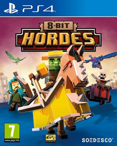 Pochette 8-Bit Hordes version PlayStation 4