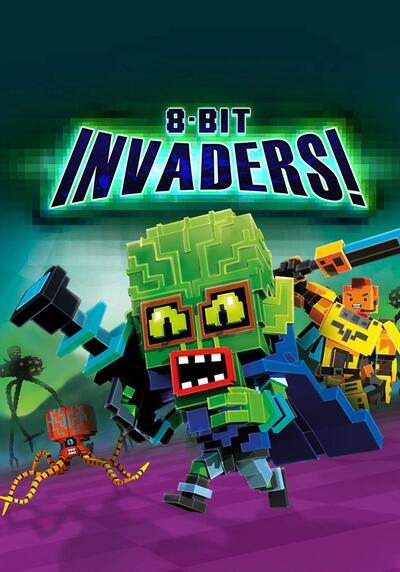Pochette 8-Bit Invaders! version Xbox One