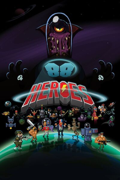 Pochette 88 Heroes version PC Windows