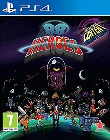 Pochette 88 Heroes version PlayStation 4
