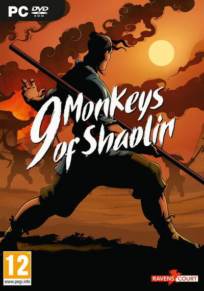 Pochette 9 Monkeys of Shaolin version PC Windows