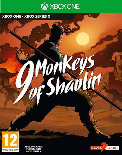Pochette 9 Monkeys of Shaolin version Xbox One