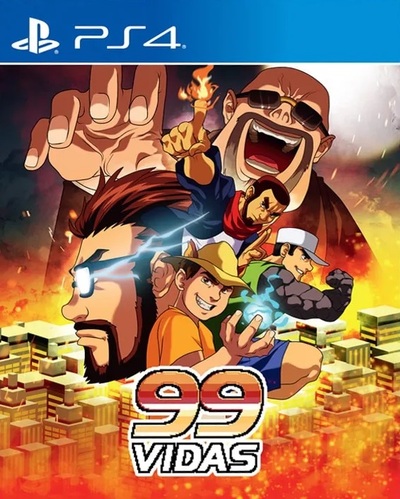 Pochette 99Vidas version PlayStation 4