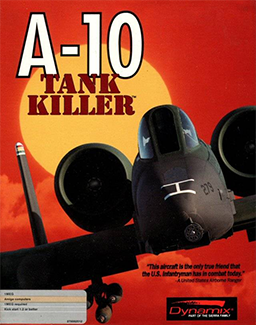 Pochette A-10 Tank Killer version PC MS-DOS