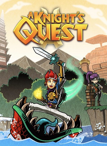 Pochette A Knight's Quest version PlayStation 4