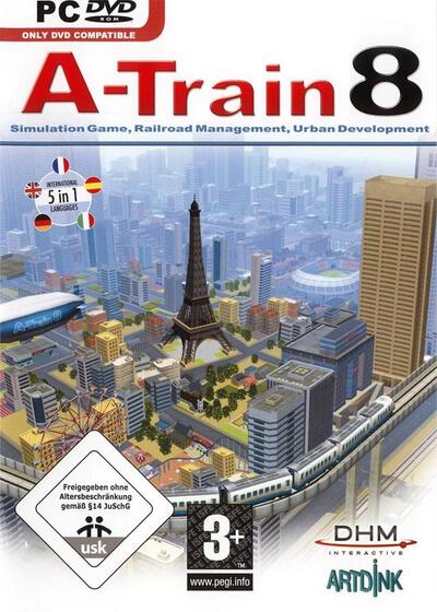 Pochette A-Train 8 version PC Windows