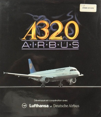 Pochette A320 Airbus version Atari ST