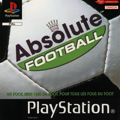Pochette Absolute Football version PlayStation