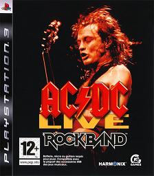 Pochette AC/DC LIVE : Rock Band version PlayStation 3