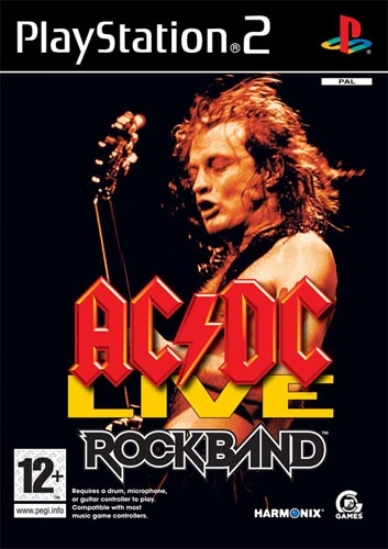 Pochette AC/DC LIVE : Rock Band version PlayStation 2