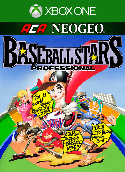 Pochette ACA NEOGEO Baseball Stars Professional version Xbox One