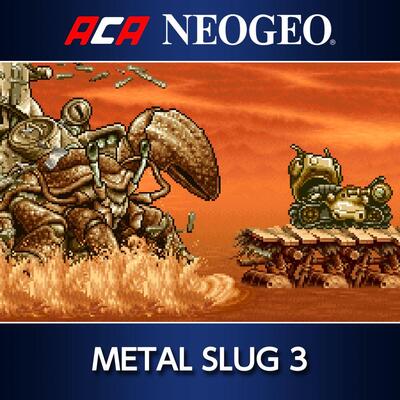 Pochette ACA NEOGEO Metal Slug 3 version PlayStation 4