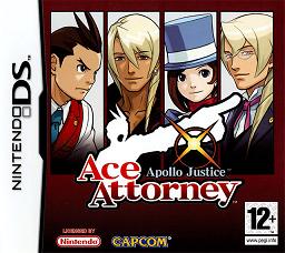 Pochette Ace Attorney : Apollo Justice version DS