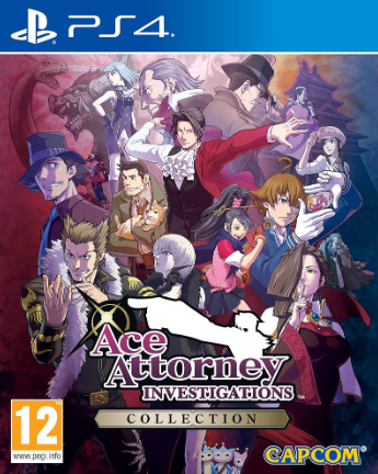 Pochette Ace Attorney Investigations Collection version PlayStation 4