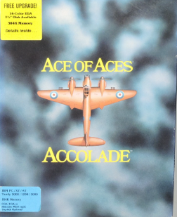 Pochette Ace of Aces version PC MS-DOS