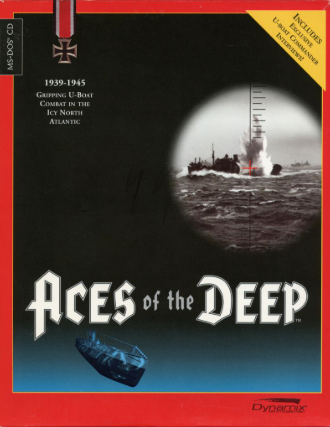 Pochette Aces of the Deep version PC MS-DOS