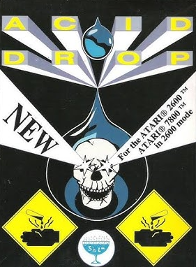Pochette Acid Drop version Atari 2600